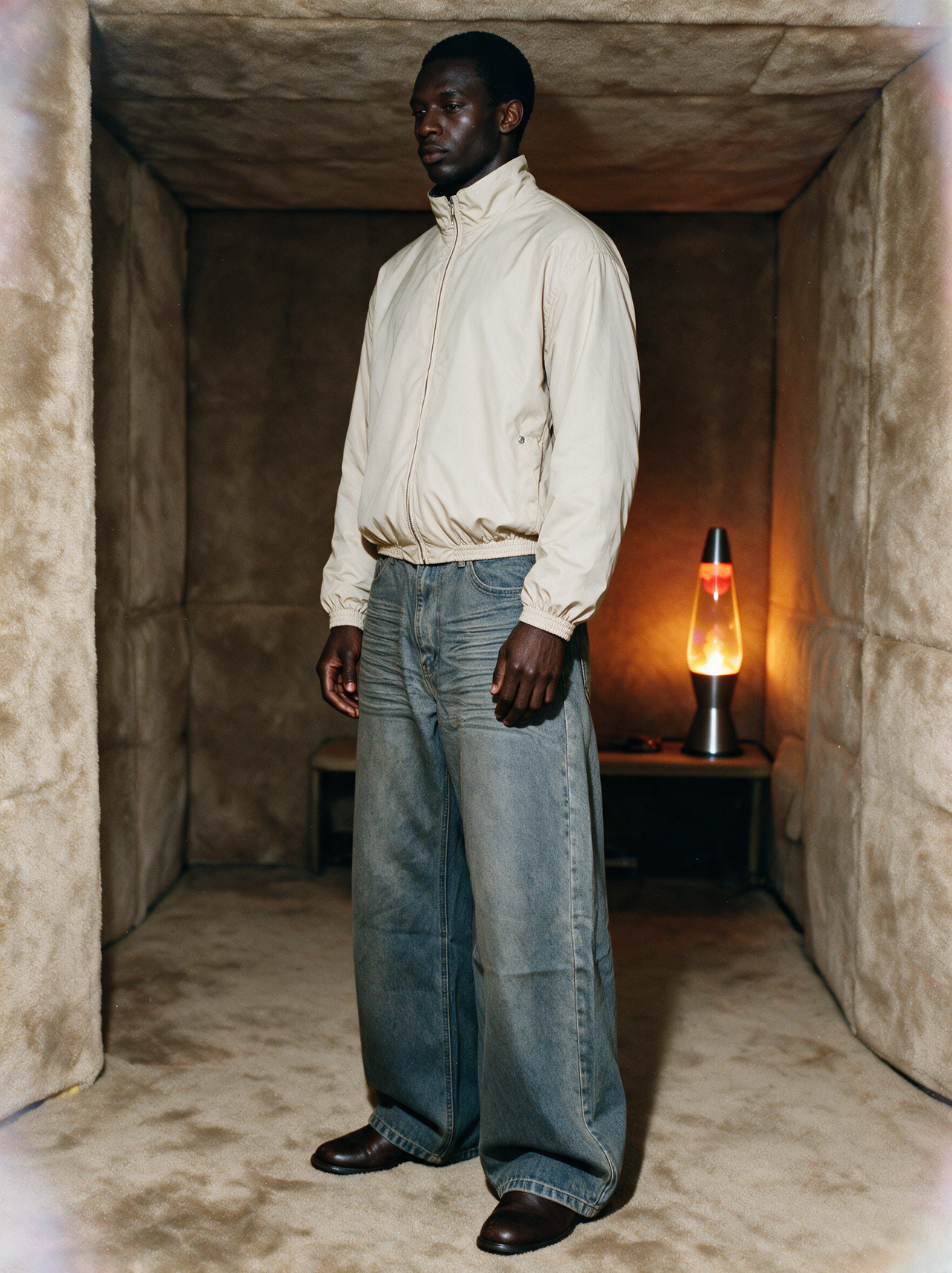 SUEDE POCKET DENIM